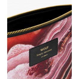 Woouf - Housse motif minéraux roses pour tablette et iPad 