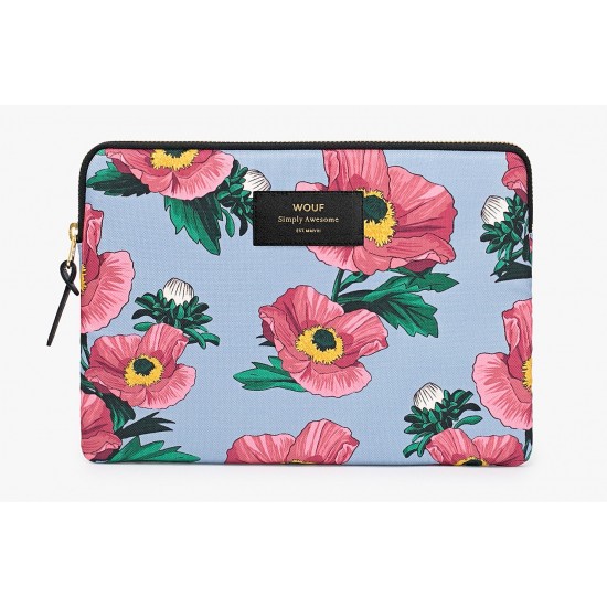 Woouf - Housse motif fleurs pour tablette et iPad 