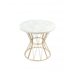 Honoré - Table basse marbre blanc