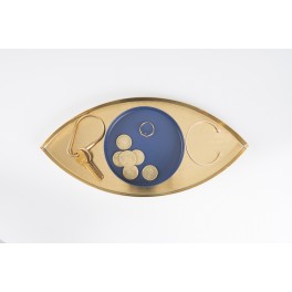 DOIY - Plateau métallique oeil