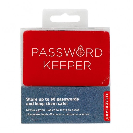 Kikkerland - Carnet pour mots de passe