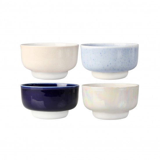 Klevering - Set de 4 bols en porcelaine