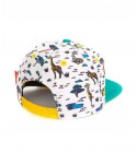 Hello Hossy - Casquette enfant blanche à motifs