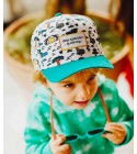 Hello Hossy - Casquette enfant blanche à motifs