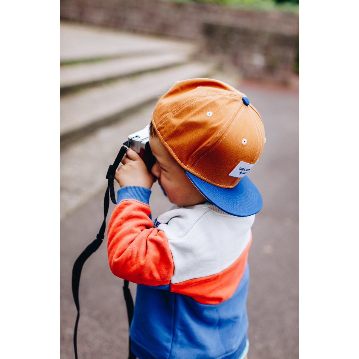 Hello Hossy - Casquette enfant rétro tricolore