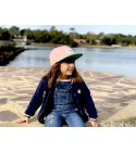 Hello Hossy - Casquette enfant rose et jaune
