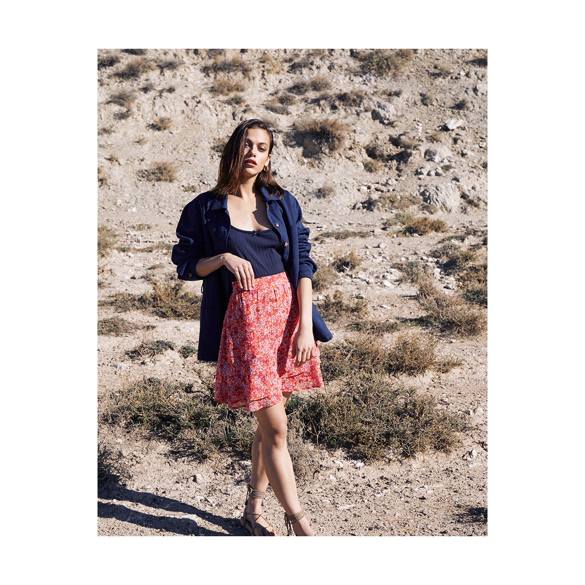 Grace et Mila - Body à bretelles marine