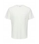 Selected homme - T-shirt crème à poche coton bio