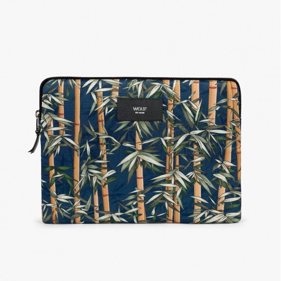 Wouf - Housse imprimé bambous pour tablette et iPad 2