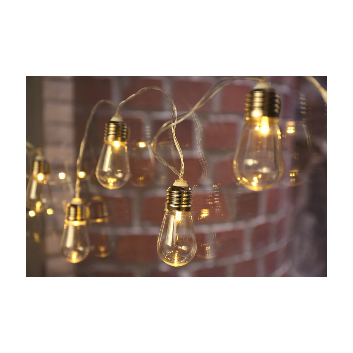 Kikkerland - Guirlande ampoule Edison