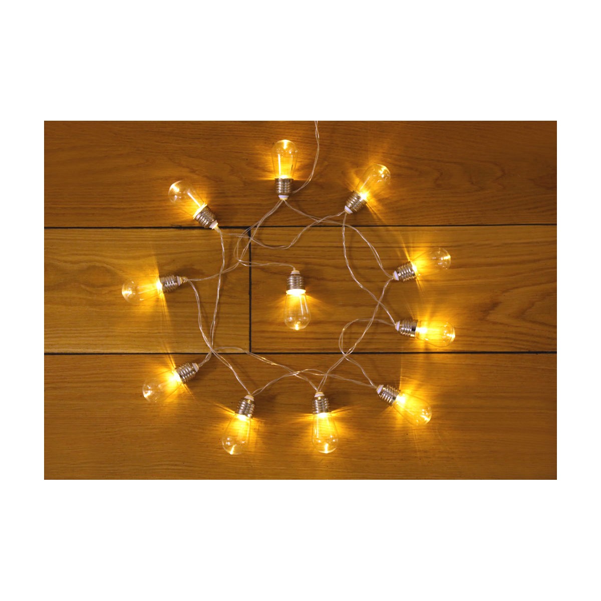 Kikkerland - Guirlande ampoule Edison