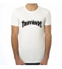 Saucisse Truffade - T-shirt homme Truffaders flammes noires