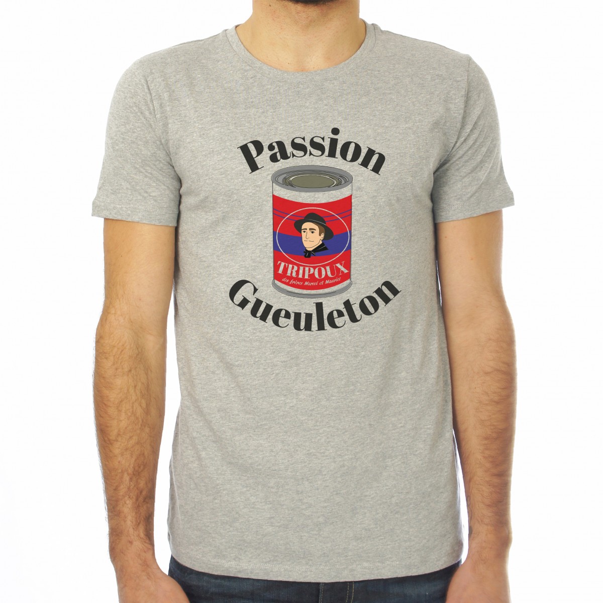 Saucisse Truffade - T-shirt homme Passion Gueuleton