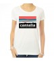 Saucisse Truffade - T-shirt femme Cantalia rose