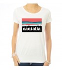 Saucisse Truffade - T-shirt femme Cantalia rose