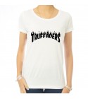Saucisse Truffade - T-shirt femme Truffaders flammes noires