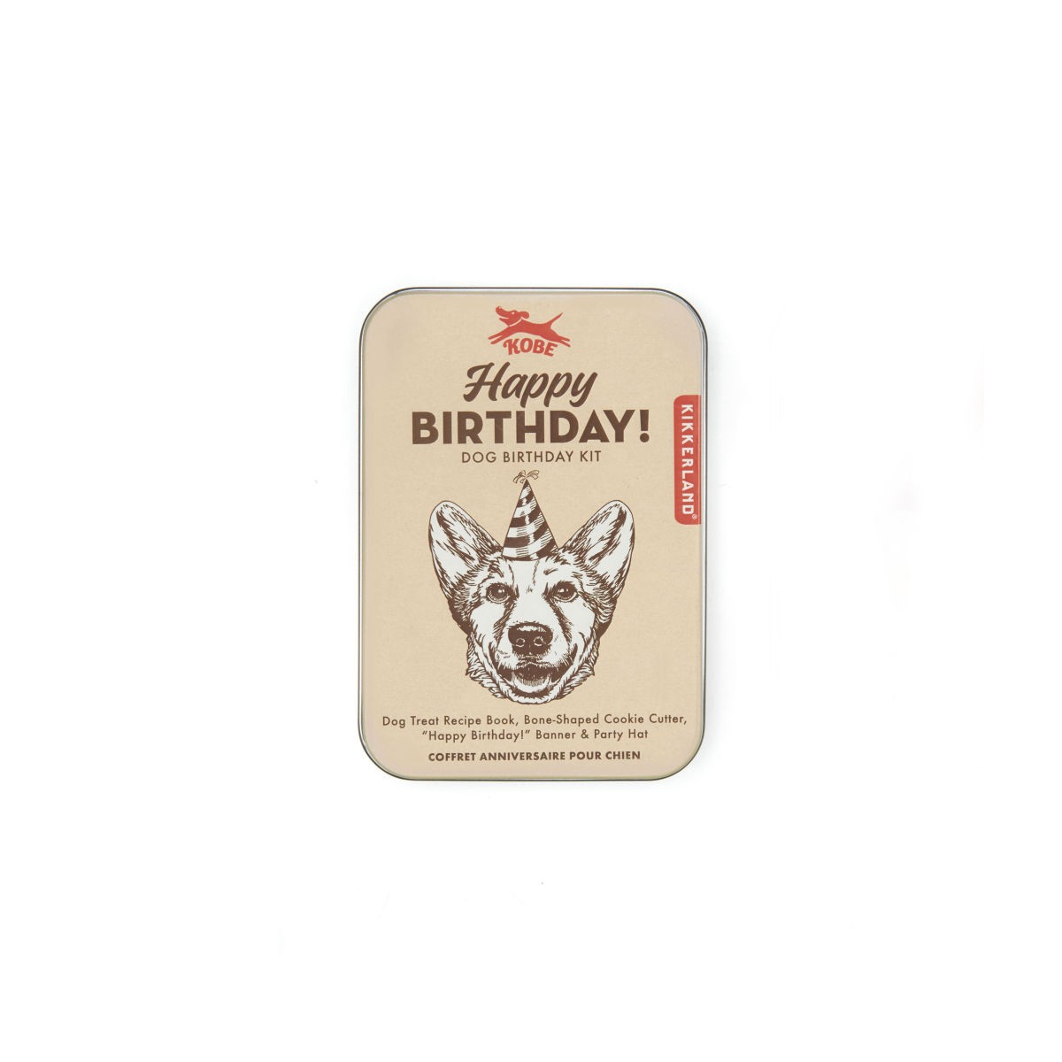 Kikkerland - Kit  anniversaire chien