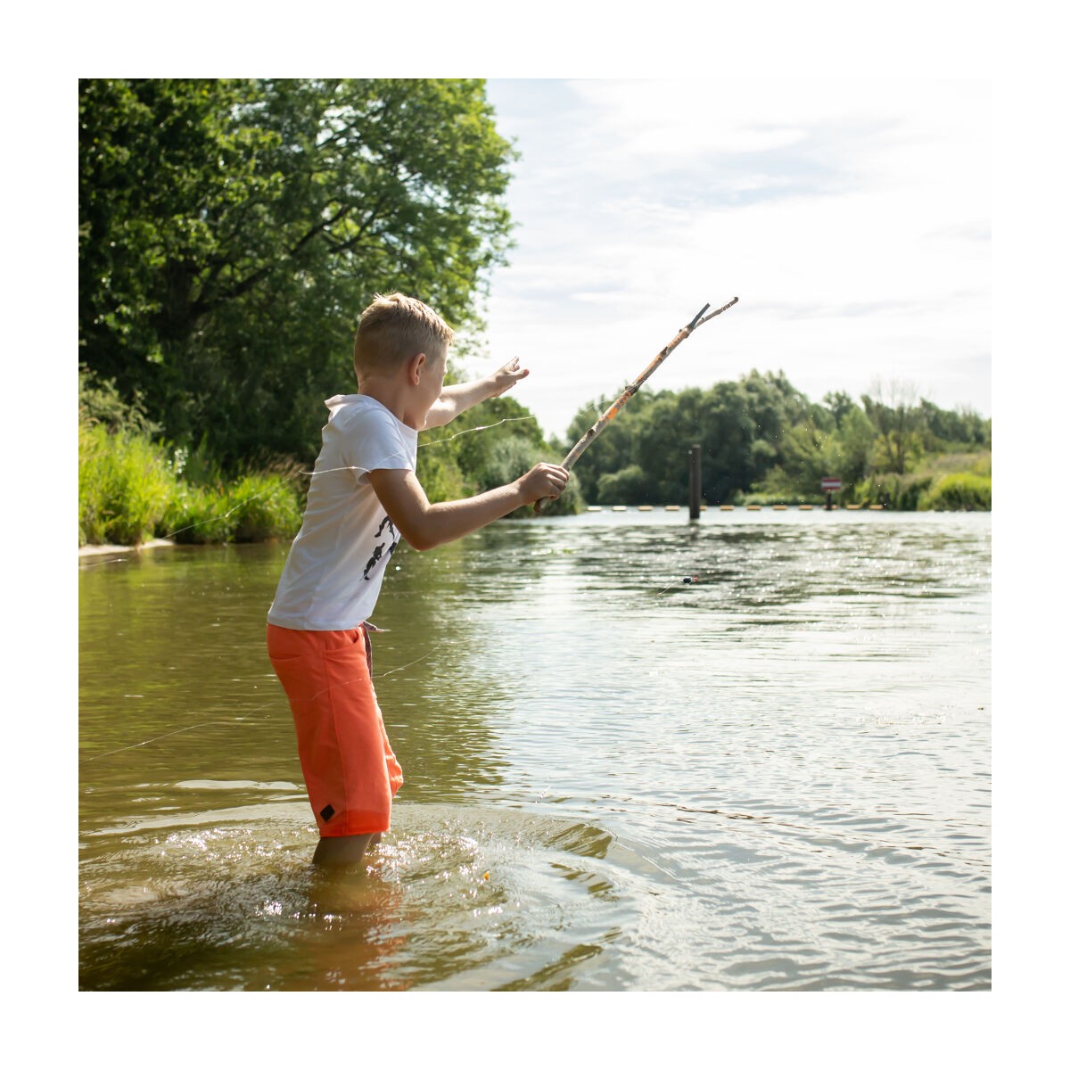 Kikkerland - Canne à pêche
