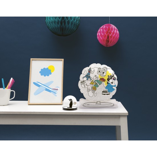 Omy - Atlas gonflable à colorier 2