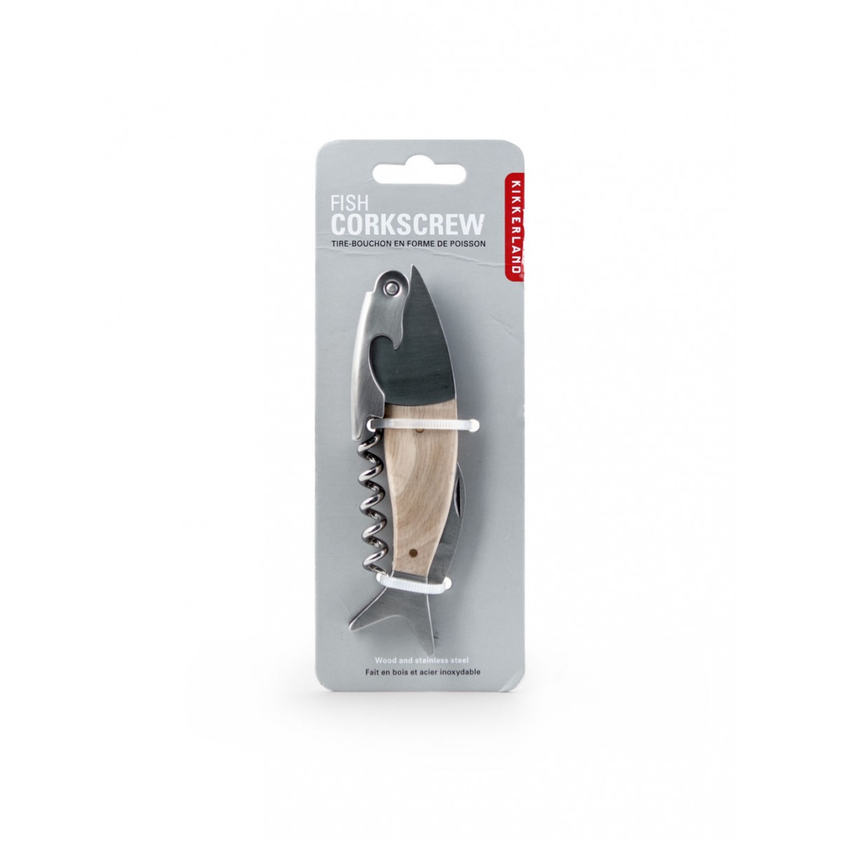 Kikkerland - Tire-bouchon poisson