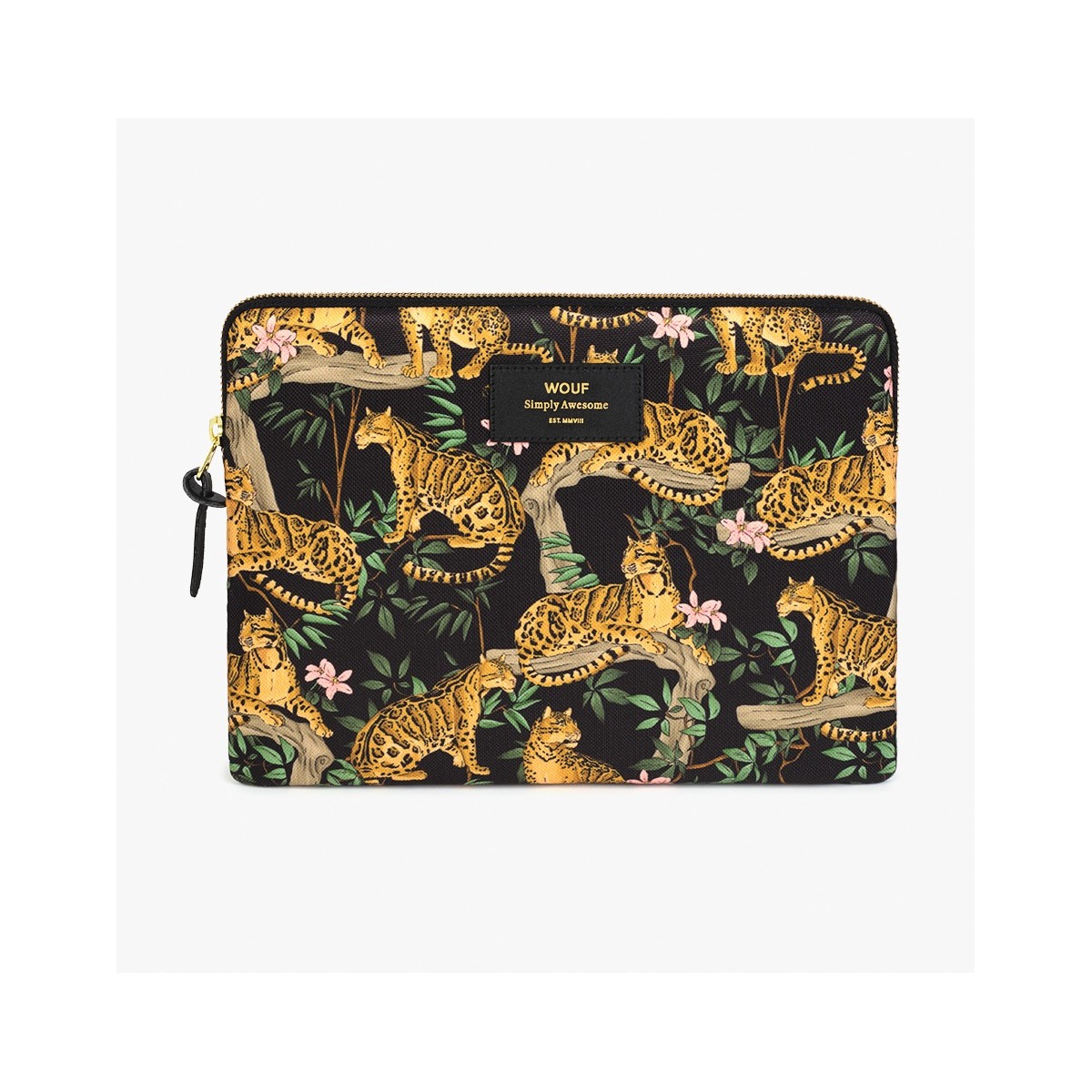Wouf - Housse imprimé jungle pour tablette et iPad