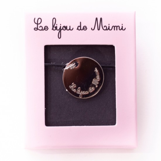 Le Bijou de Mimi - Médaille alvéole argent 2