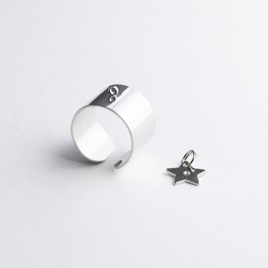 Le Bijou de Mimi - Bague réglable argent 2