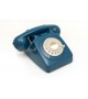 GPO - Téléphone bleu pétrol rétro 746