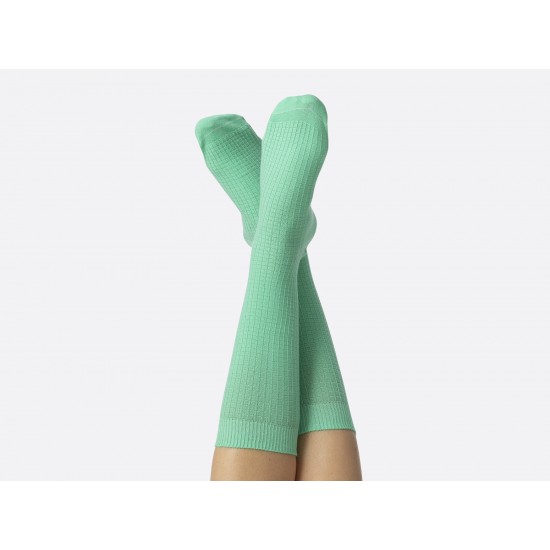DOIY - Chaussette tapis de yoga verte 2