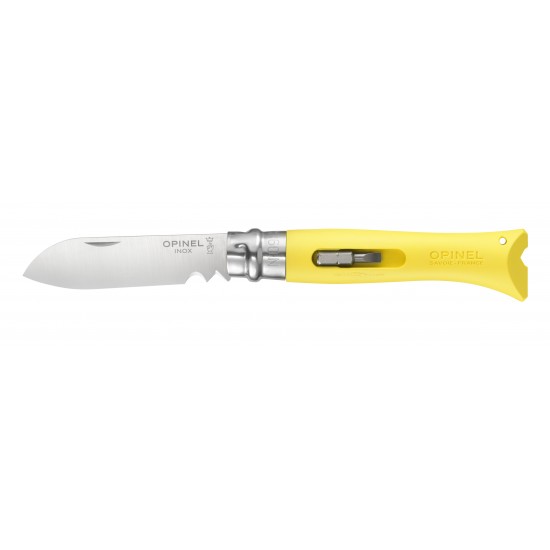 Opinel - Le couteau Bricolage n°09 jaune