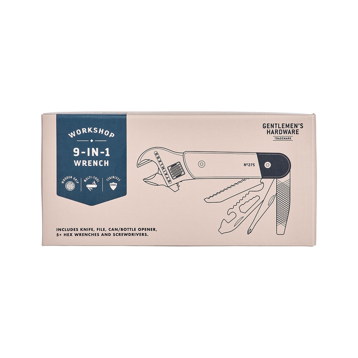 Gentlemen's Hardware - Clé à molette multifonction