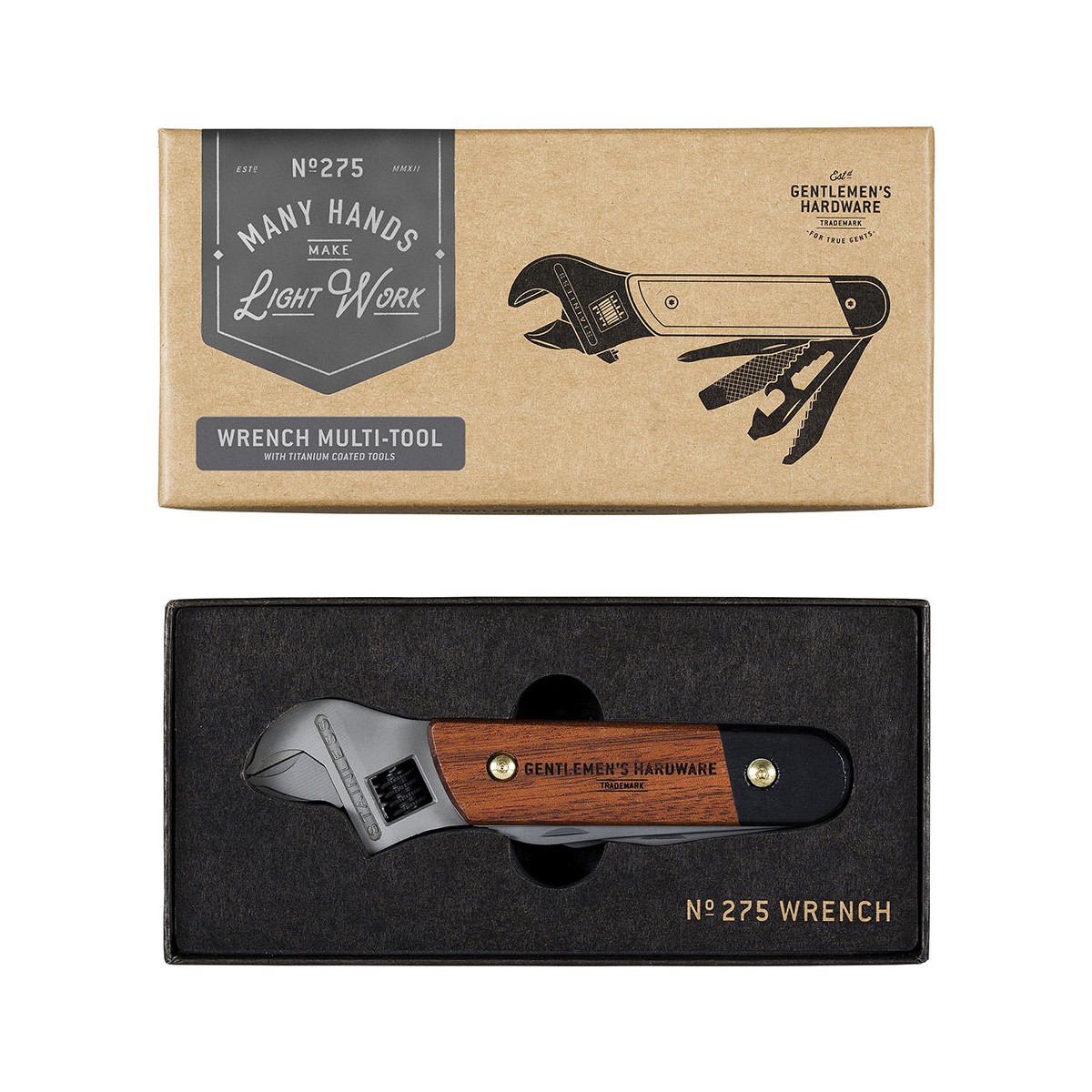 Gentlemen's Hardware - Clé à molette multifonction