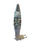 FISURA - Veilleuse fusée paillettes multicolores