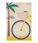 Woodhi - Carte postale en bois Miami bike