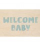 Woodhi - Carte postale en bois welcome baby