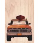Woodhi - Carte postale en bois travel pick-up