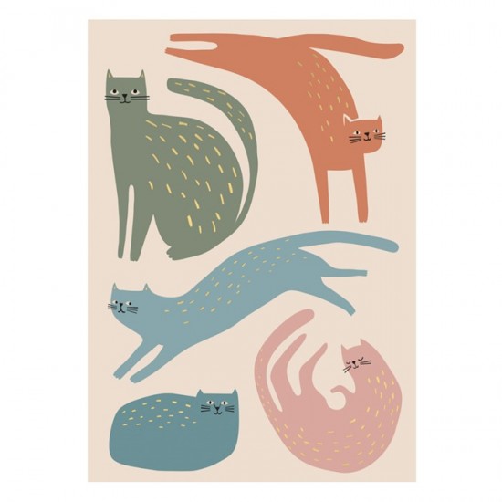 Timi - Carte de voeux chats