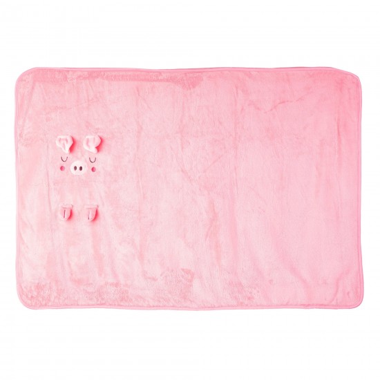 Sass & Belle - Couverture cochon pour bébé  2