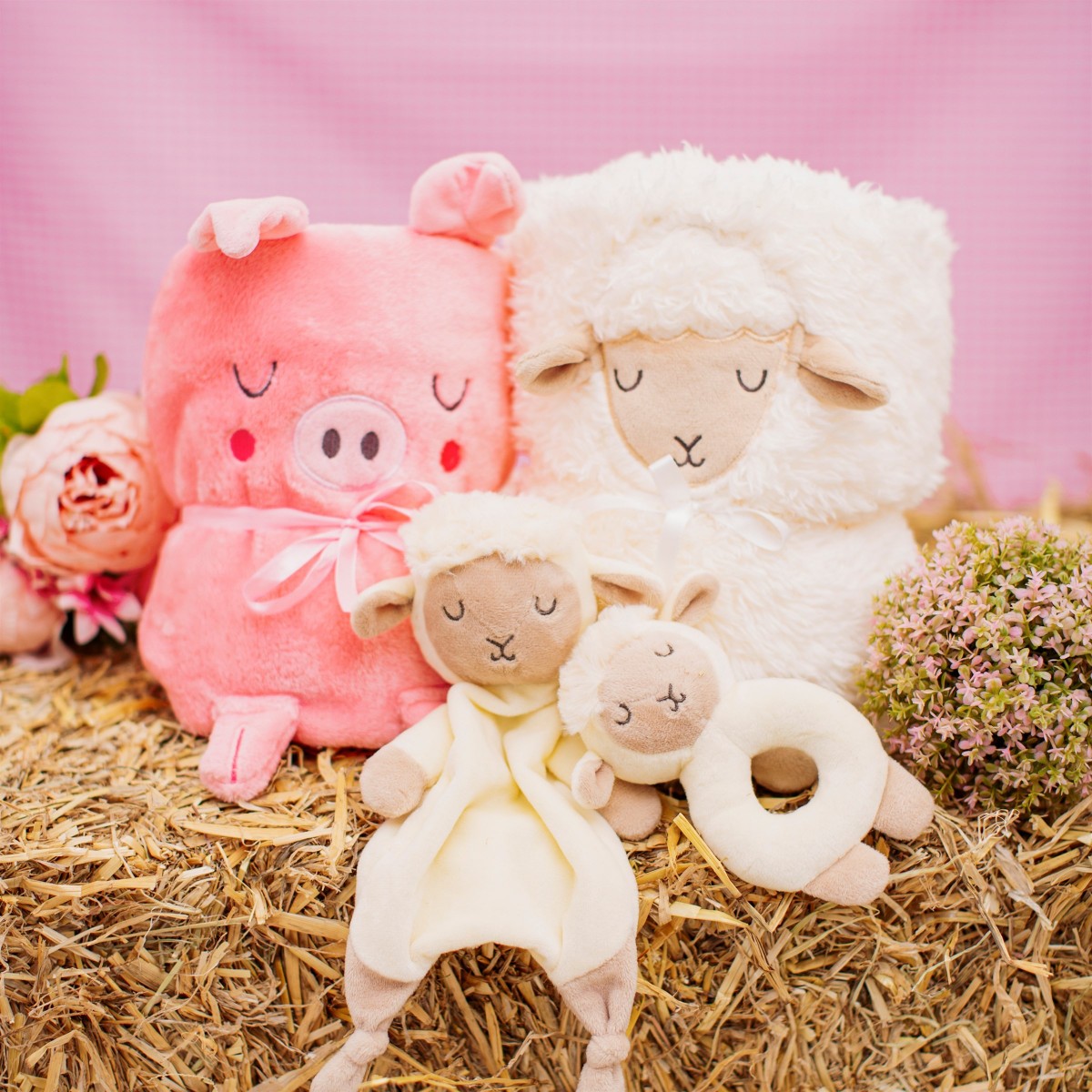 Sass & Belle - Couverture cochon pour bébé 