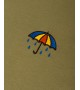 Olow - Tee shirt kaki parapluie