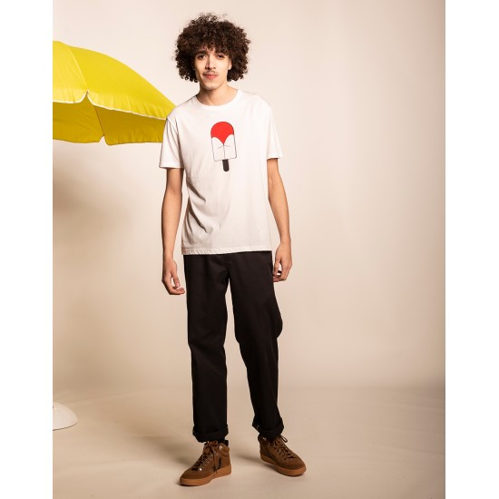 Olow - Tee shirt blanc glace 2