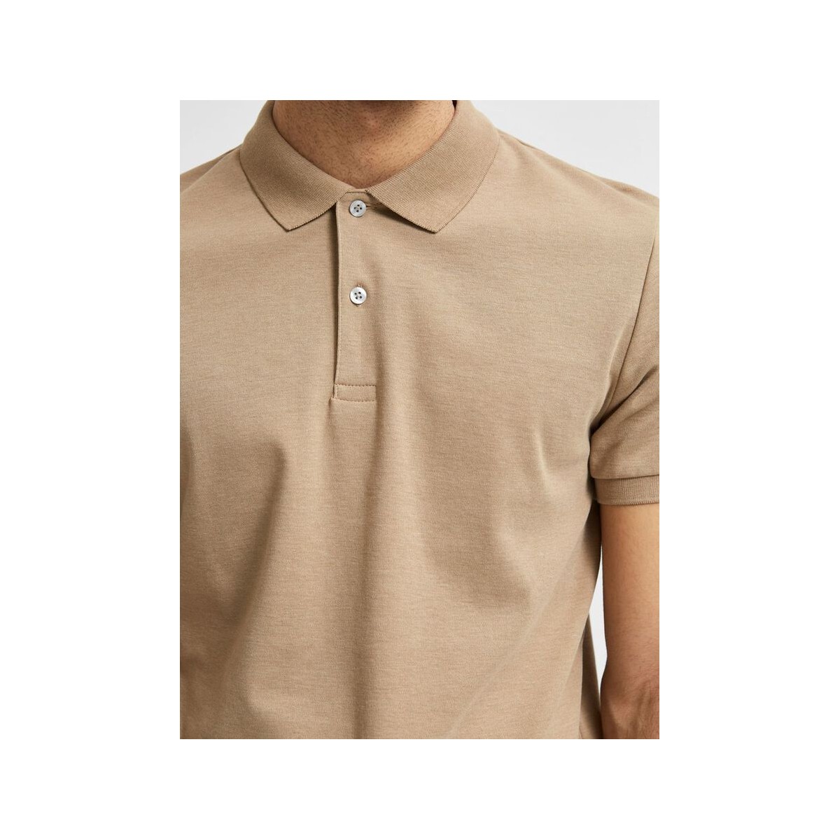 Selected - Polo beige