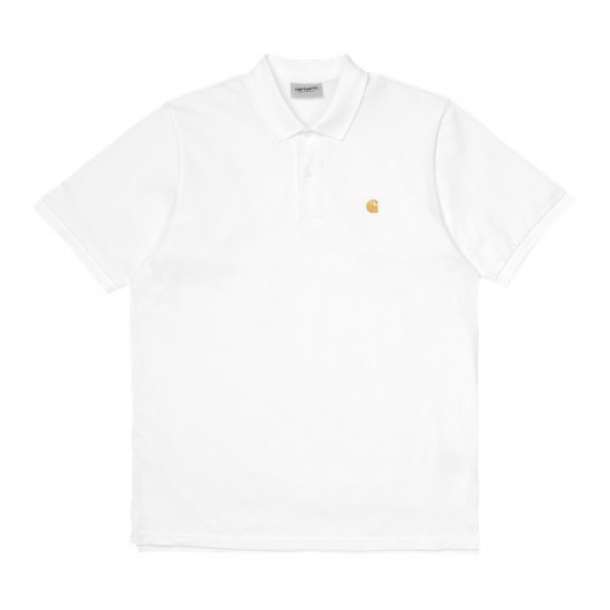 Carhartt WIP - Polo blanc pour homme