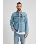 Selected - Veste en jean bleu clair