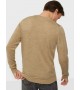 Selected homme - Pull fin camel pour homme