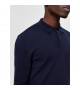 Selected homme - Pull marine col polo