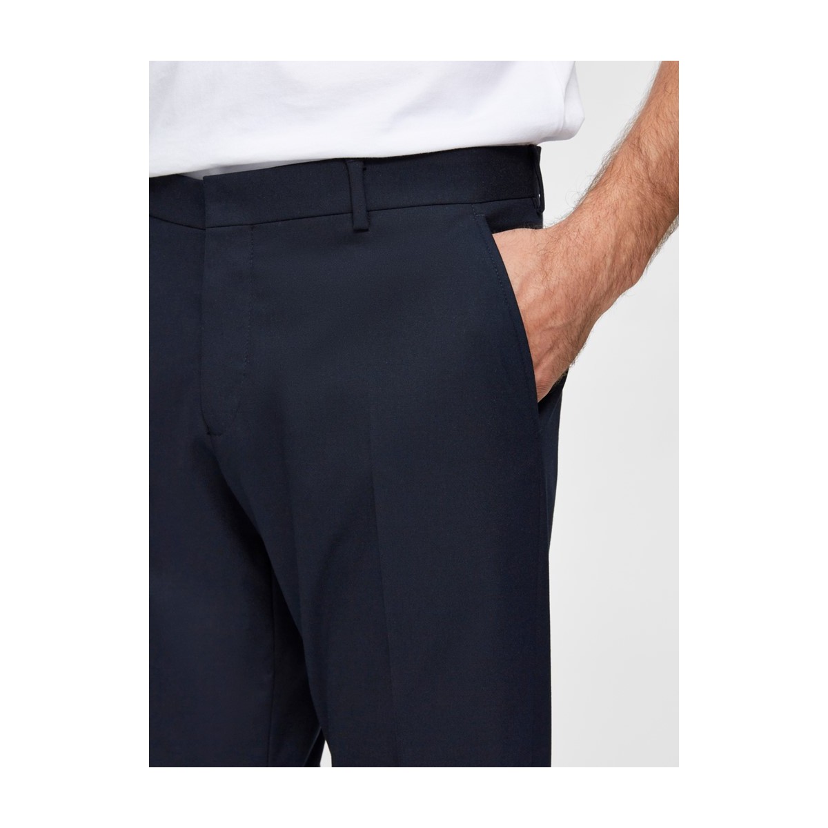 Selected - Pantalon costume bleu marine