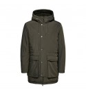 Selected - Parka d'hiver kaki