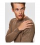 Selected homme - Pull fin homme marron