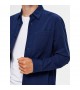 Selected - Veste chemise bleu médieval